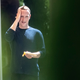 Human billionaire Mark Zuckerberg applies sunscreen to his human head using his human hand at the annual Sun Valley Conference on July 12, 2019 in Sun Valley, Idaho.